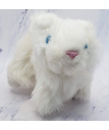 Battat Plush White Kitty Cat Small Stuffed Pink Nose 5 inch Pet - $7.91