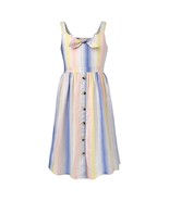 Jessica Simpson Girls Size Medium 10/12 Pastel Stripe Sundress NWT - £12.11 GBP