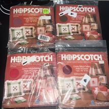 Charles Craft HOPSCOTCH Aida 14 Cross Stitch Fabric Lot of 4 Multicolor ... - $27.72