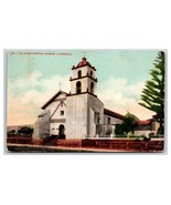Mission San Buena Ventura California CA UNP DB Postcard U18 - $74.43 MXN