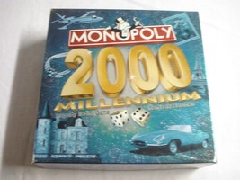 Monopoly 2000 Millennium Complete Property Trading Game  Parker Brothers #41995 - $14.99
