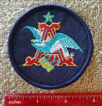 Vtg ANHEUSER-BUSCH Eagle Patch Sew On Budweiser Beer Biker PATCH - $7.92