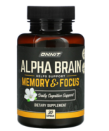 Alpha Brain Onnit 30 caps - $59.99