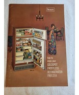 1968 Sears Coldspot Frostless Refrigerator-Freezer Manual - £7.78 GBP