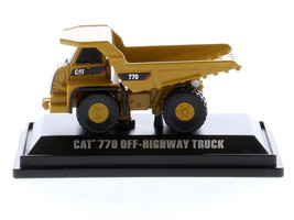 CAT Caterpillar 770 Off–Highway Truck Yellow &quot;Micro-Constructor&quot; Series Diecast  - $21.94