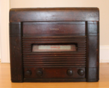 rare antique phonograph &amp; radio TUBE electric RARE DEWALD wood - $249.99