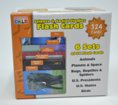 Brighter Child Science and Social Studies Flash Cards 6 Sets - £8.01 GBP