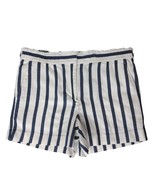 Ann Taylor LOFT Women&#39;s Chino Shorts Size 2 Blue White Striped Pockets - €21,07 EUR