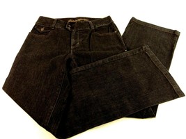 Eddie Bauer Curvy Black Bootcut Jeans Size 4 - £19.77 GBP