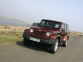 Jeep Wrangler Unlimited [UK] 2008 Poster 24 X 32 | 18 X 24 | 12 X 16 #CR-1403711 - $19.95+