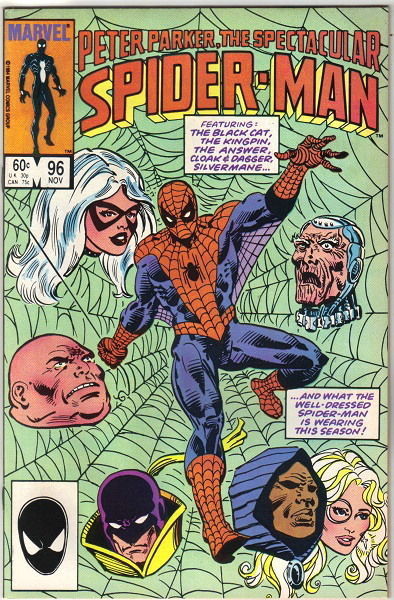 The Spectacular Spider-Man Comic Book #96 Marvel 1984 NEAR MINT UNREAD - $5.94