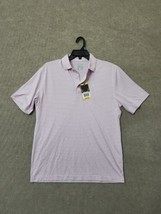 Callaway Golf Polo Shirt Mens M Lilac Opti Dri Performance Short Sleeve NEW - £30.96 GBP