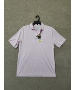 Callaway Golf Polo Shirt Mens M Lilac Opti Dri Performance Short Sleeve NEW - £30.85 GBP