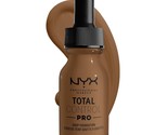 NYX Makeup ~ TOTAL CONTROL Liquid Drop Foundation ~ TCDF18 DEEP SABLE .4... - $14.03