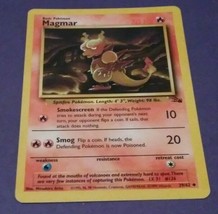 ✔️Magmar 39/62 Pokemon Card ⭐Vintage 1995⭐ - £9.21 GBP