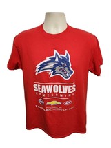 Stony Brook University Seawolves Homecoming Adult Medium Red TShirt - $332.91 MXN