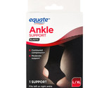 EQUATE ANKLE SUPPORT ELASTIC FOR L /XL     (FOOT) - £9.08 GBP