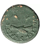 Ancient Roman Ace under Titus Caesar (RIC 571) - Public trust FIDES PVBL... - €98,33 EUR