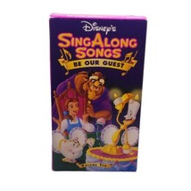 Disney’s Sing Along Songs Beauty and the Beast: Be Our Guest VHS Volume 10 Belle - £7.85 GBP