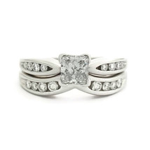 Authenticity Guarantee 
EGL Princess Diamond Channel-Set Engagement Ring... - £1,714.42 GBP