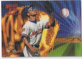 1995 Sportflix Pinnacle 3D Moises Alou Montreal Expos Baseball Card - $0.68