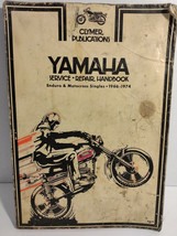 Clymer Yamaha Cycle Service Repair Handbook Enduro Motocross Singles 1968-1974 - £11.72 GBP