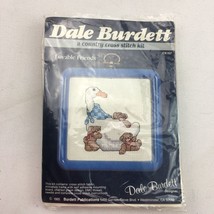 Vintage Dale Burdett A Country Cross Stitch Kit Lovable Friends White Sn... - $14.99