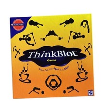 Thinkblot Game Rorschach Test Ink Blots Finding Party Game Complete Mattel 2000 - $10.99