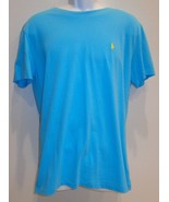 Polo Ralph Lauren Size Large MCLASSICS Blue New Mens Short Sleeve Shirt - £45.45 GBP