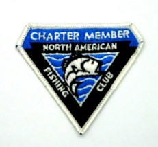 North American Fishing Club Charter Member Embroidered Patch - $6.16