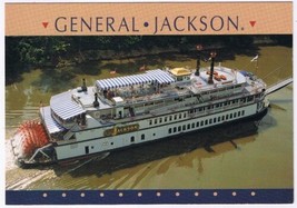 Postcard Sternwheeler General Jackson Opryland Nashville Tennessee - £2.85 GBP