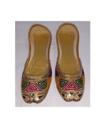 Pakistani Khosas   Handmade Embroidered Shoes for Women Ethnic Footwear - £22.32 GBP