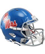 *SALE* OLE MISS REBELS FULL SIZE SPEED REPLICA  NCAA FOOTBALL HELMET RID... - £106.49 GBP