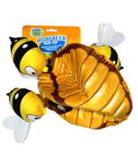 Happy Tails 4pc. Hide &amp; Seek Dog Toy Honeybees Plush Squeaker For Burrow... - $488.90 MXN