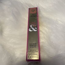 Too Faced Rich Dazzling Lip Gloss SOCIAL BUTTERFLY High Shine Sparkling ... - $18.69