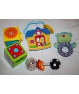 Lot Baby Toys Baby Einstein House Hello Good Bye Spanish Sassy Spin Shin... - $8.32