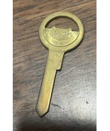 vintage Ford car key blank. May Have Some Tarnish. Uncut Brass - $12.09