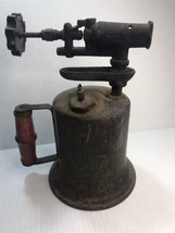 Vintage Turner Blow Torch - Red Handle - Made in Sycamore, IL - £9.45 GBP