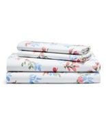 4 Pc Ralph Soft Pastel Tones MAGGIE FLORAL X-Deep KING Sheet Set NIP $22... - $149.99