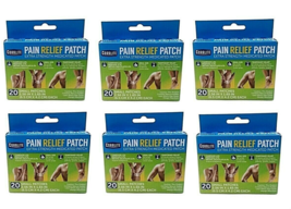 6 Packs Pain Relief Patch 20 Patches In Each Box BRAND NEW SEALED PACKS - $18.80