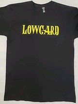 Low Card Adult Mens Size L Black Graphic Print Short Sleeve Casual T Shirt - $17.70