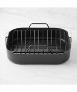 All-clad HA1 Nonstick 16&quot;x13&quot; Roaster w/Thermometer; Turkey Lifters &amp;Pot... - $140.65 CAD