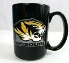 NCAA Missouri Tigers Black Coffee Cup With 3D Tiger Logo 4.5&quot; Tall x 4.5... - £11.52 GBP