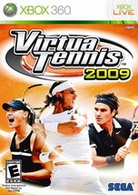 Virtua Tennis 2009 - Microsoft Xbox 360 X360 Video Game  - £8.10 GBP