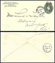 1890s US Cover - James Hishlop Co, New London, Connecticut to New York, NY X12 - £2.22 GBP