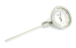 TREND INSTRUMENTS 25 TO 125 DEG F / -5 TO 50 DEG C THERMOMETER, 6&quot; STEM - $35.00