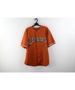 Autographed Round Rock Express Minor League Baseball Jersey Pro Cut Oran... - $2,039.26 MXN
