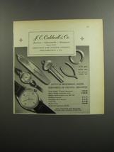 1952 J.E. Caldwell &amp; Co. Watches and Jewelry Ad - Gifts for bridesmaids - £14.78 GBP