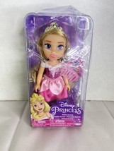 Disney Princess Aurora Sleeping Beauty Petite 6in Doll Figure Toy Jakks Pacific - £15.77 GBP