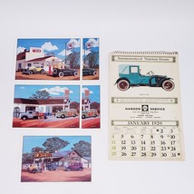Classic Car Automemories  1920 Calendar &amp; 5 Stan Klein Lithographs RARE - $15.11